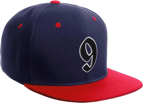 Miniatura 160 de Daxton Gorra clásica con visera de billete plano con letras del alfabeto inglés antiguo de la A a la Z