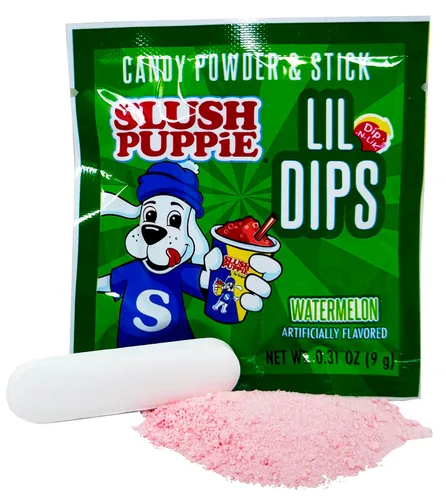Miniatura 3 de Slush Puppie Lil Dips - Palitos de inmersión a granel con caramelo en polvo, paquete variado de 36