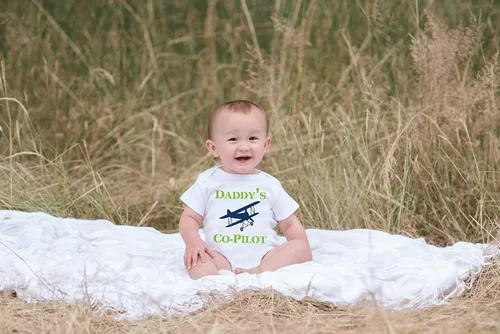 Miniatura 3 de 7 ate 9 Apparel Una pieza copiloto de papá para bebé niño