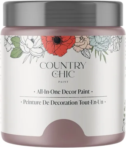 Miniatura 73 de Country Chic Pintura todo en uno estilo tiza para muebles, gabinetes, decoración del hogar, ecológica, acabado mate, imprimación incorporada y capa