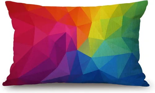 Miniatura 9 de Solekla Funda de almohada lumbar de flamenco rosa de 12 x 20 pulgadas, decorativa, para dormitorio, sala de estar, piñas y hojas exóticas, funda
