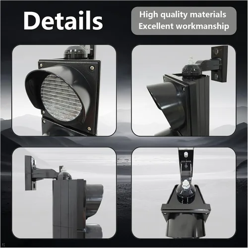 Miniatura 7 de 100-3 4pulg 100mm Luz de Semáforo de Parada/Circulación/Botón de Control/Lámpara LED AC 85-265V, Carcasa de PC Resistente al Agua IP65