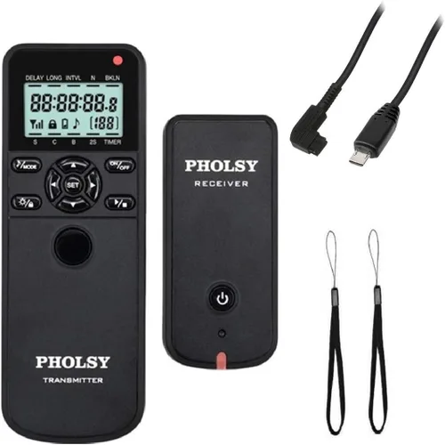 Miniatura 8 de PHOLSY Control remoto con temporizador de cámara con HDR compatible con Canon R100 R8 R6ii R7 R10 90D 250D 850D 6Dii 7Dii G1Xiii; para Olympus OM-1