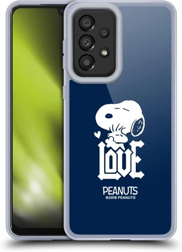 Miniatura 35 de Head Case Designs Funda de gel con licencia oficial de Peanuts Woodstock Insignia Rock Tees [protección de grado militar] compatible con Samsung