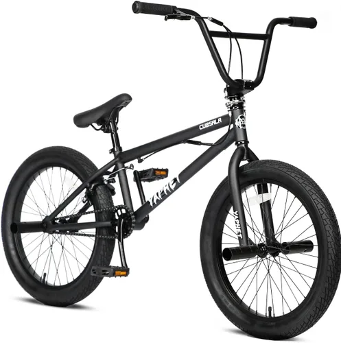 Miniatura 16 de cubsala Freestyle BMX Bike, 20 Inch Yaphet Bicycle for Teen Beginner and Adult Riders, Bike with Hi-Ten Steel Frame, Multiple