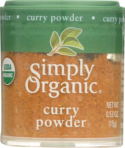 Simply Organic Curry en polvo, certificado orgánico | 0.53 oz