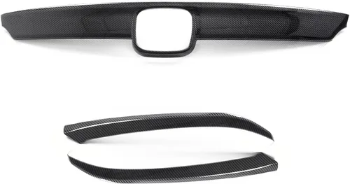 Miniatura 15 de Parrilla delantera superior e inferior cromada compatible con Honda CR-V 2007 2008 2009