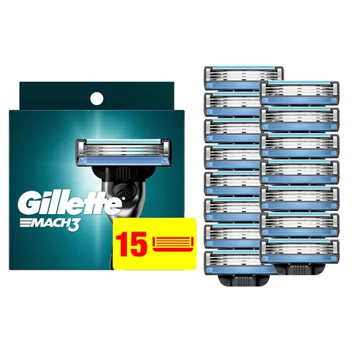 Miniatura 20 de Gillette Mach3 - Cuchillas de repuesto para hombre, el embalaje puede variar, fresco, 4