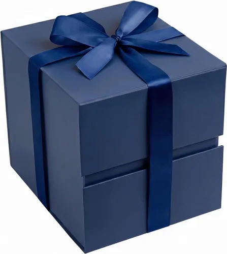 Miniatura 48 de LIFELUM Square Gift Box with Magnetic Lid, Card, Sticker, Ribbon, Shredded Paper Filler for Business, Wedding, Birthdays