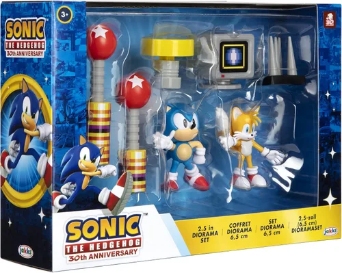 Miniatura 5 de Sonic The Hedgehog Juego de diorama de figuras de acción de 2.5 pulgadas