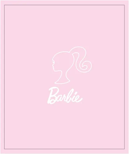 Coleccionables Barbie Película Ropa de Cama de Felpa Supersuave de Lujo de Pelo Sintético, 50 por 60 pulgadas, (Producto Oficial Licenciado) de