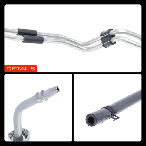 Miniatura 9 de A-Premium Conjunto de manguera de retorno de dirección asistida compatible con Chevrolet Malibu 2006-2010 y Pontiac G6 2006-2010 y Saturn Aura