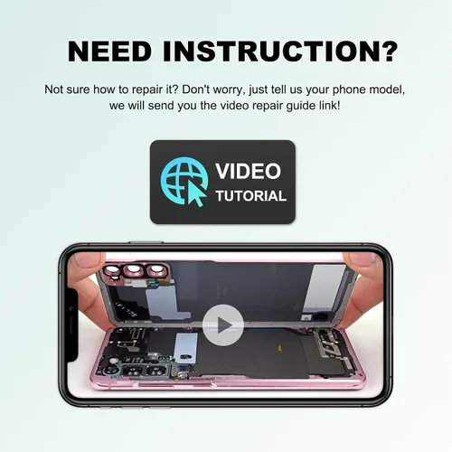 Miniatura 4 de GREEN FUSION Solo para reemplazo de batería Moto G8 Plus, batería KD40 para Moto G8 Plus, con kit de herramientas de reparación