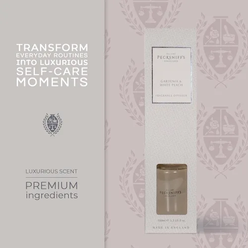 Miniatura 2 de Pecksniff's Gardenia and White Peach Difusor de Fragancia 3.4 fl oz/3.3 Fl Oz