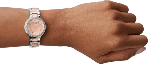 Miniatura 17 de Fossil Women's Virginia Quartz Stainless Steel Three-Hand Watch
