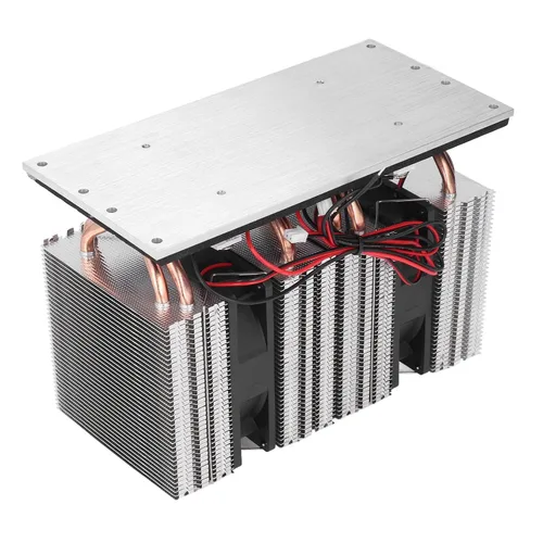 Miniatura 9 de Luqeeg Enfriador termoeléctrico, Módulo de enfriamiento Peltier de 12 V 240 W, Sistema de refrigeración de semiconductores portátil, Radiador