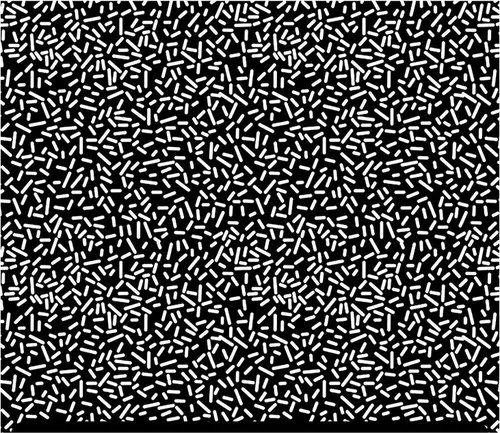 Miniatura 16 de HTV con estampado de día en blanco y negro (19.66 x 36 pulgadas), pata de gallo