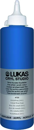 Miniatura 52 de Lukas CRYL Studio Artist - Pintura acrílica para artistas, Alizarín Carmesí, botella de 250 ml - Pinturas acrílicas de alto pigmento para pintar