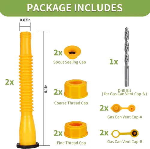 Miniatura 6 de Reemplazo de boquilla de lata de gas, reemplazo de boquilla de lata de gas antiderrame, kit de 2 boquillas mejoradas sin fugas con boquilla
