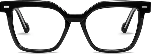 Gafas de lectura cuadradas para mujer, Midnight Muse, lectores de gran tamaño con marco ligero