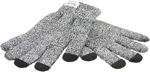 Miniatura 2 de FakeFace Guantes unisex para pantalla táctil, guantes de punto de lana cálidos, guantes de texto al aire libre, para esquí, ciclismo, regalo