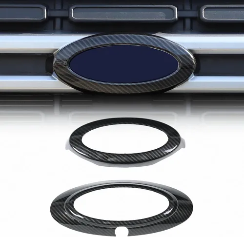 Cubierta decorativa para logotipo delantero y trasero del automóvil, compatible con F*ord Maverick 2022 2023, accesorios para anillo con emblema de