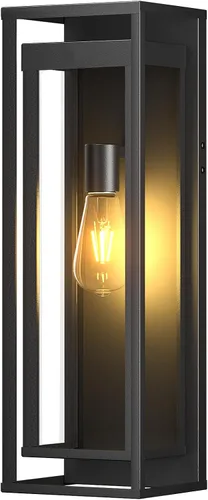 Miniatura 9 de Iluminación Exterior con Sensor de Movimiento Grande - 20 pulgadas del Anochecer al Amanecer, Aplique Moderno Impermeable Montado en Pared E26