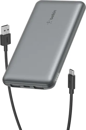 Miniatura 14 de Belkin Cargador Portátil - Paquete de Batería de Banco de Energía de 3 Puertos de 15W con Batería de 10000mAh - Carga Rápida para iPhone, Teléfono