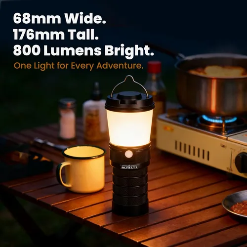 Miniatura 6 de Sofirn BLF LT1 Linterna de camping recargable, linterna LED con 8 LED LH351D, 24 horas de tiempo de funcionamiento en modo medio, linterna perfecta