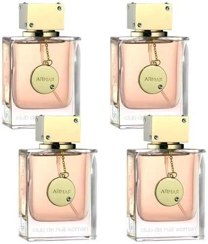 Armaf Club De Nuit Mujeres, 3.6 oz | EDP Spray | Paquete de 4