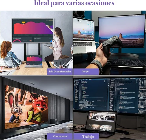 Miniatura 7 de WAVLINK Divisor HDMI de pantalla extendida para monitor doble, adaptador USB A o USB-C a HDMI dual, pantalla multimonitor, 3 pantallas separadas