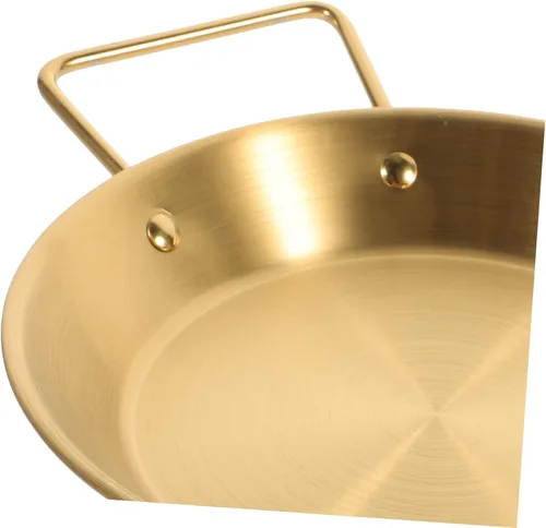 Miniatura 3 de OUNONA Tapa de olla para sartén de acero inoxidable, sartén binaural, antiadherente, construcción resistente, ahorra energía, perfecta para pasta