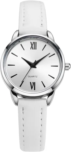 Miniatura 9 de TWOPTION Women's Leather Strap Watch Minimalist Wrist Watches for Women Ladies Analog Quartz Watch for Small Wrists