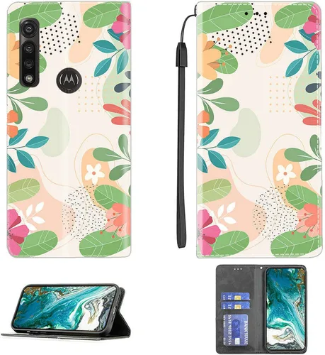 Miniatura 278 de Funda para Moto One Zoom compatible con Motorola One Zoom Phone Case Flip Stand Cover Magnetic Close YHD