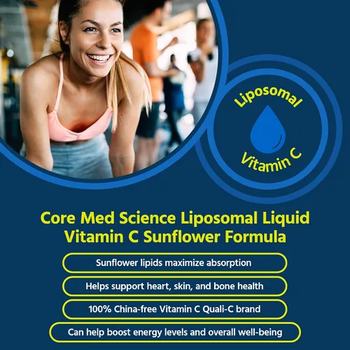 Miniatura 2 de Optimizado liposomal con vitamina C de 0.035 oz Vitamina C "Quali-C" (libre de china), la más alta absorción, fórmula física, soporte inmune, sin
