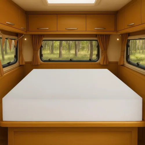 Foamma 4 x 30 x 75 pulgadas, tamaño pequeño, firme (sin funda), repuesto de colchón para litera de caravana, cámper, camión y remolque de viaje,