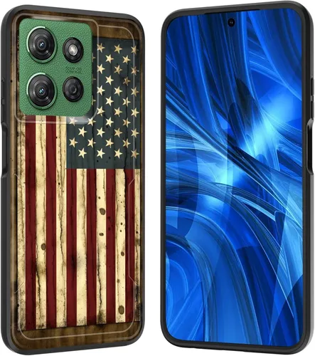 Miniatura 139 de Funda para Moto G 5G 2023, [probada en caídas de grado militar], resistente, resistente, resistente, a prueba de golpes, funda protectora
