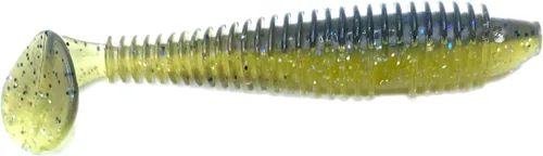 Miniatura 22 de Phat Pak Baits - Phat Swimmer Keitech Style Paddletail Swimbait 3.8" 20ct acanalado perfumado suave plástico Bass pesca señuelo Paquete de variedades