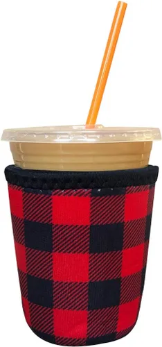 Miniatura 67 de Funda Koverz para café helado, funda aislante de neopreno para taza, se ajusta a una taza de café de 32 Oz., lavable y reutilizable, accesorios