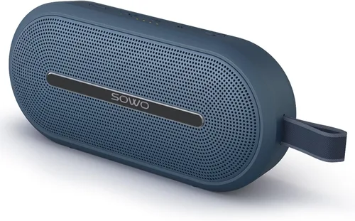 Miniatura 11 de SOWO Altavoz inalámbrico portátil con Bluetooth, graves inmersivos mejorados, tecnología Partyboom, sonido estéreo claro de 40 W, IP67 impermeable