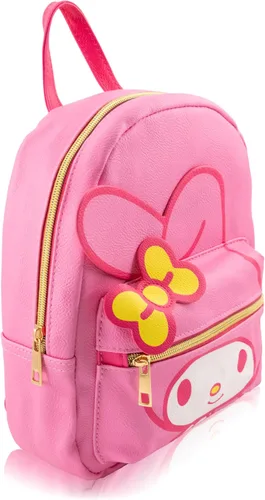 Miniatura 2 de Fast Forward Sanrio My Melody - Mochila para mujer, hombre, unisex, bonita mochila de piel sintética de 10 pulgadas My Melody Bag y accesorios