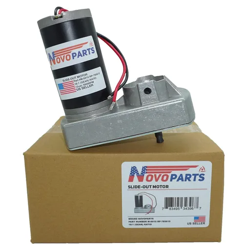 Motor Deslizable para RV Relación 18:1 M-8910 30 Amp 12 Voltios Deslizable Reemplaza 132682, 295380, RP-785615, 131903, Reemplaza Motores
