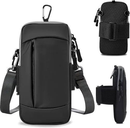 Soporte para teléfono para correr, brazalete, bolso cruzado para teléfono celular, para mujeres, hombres, niños, iPhone 17, 16, 16e, 15, 14, 13, 12,