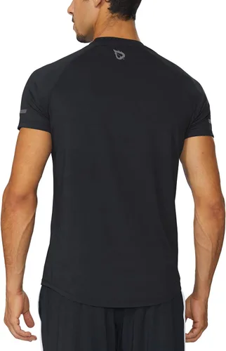 Miniatura 2 de Baleaf Camisetas de correr para hombre, de manga corta, atléticas, de secado rápido
