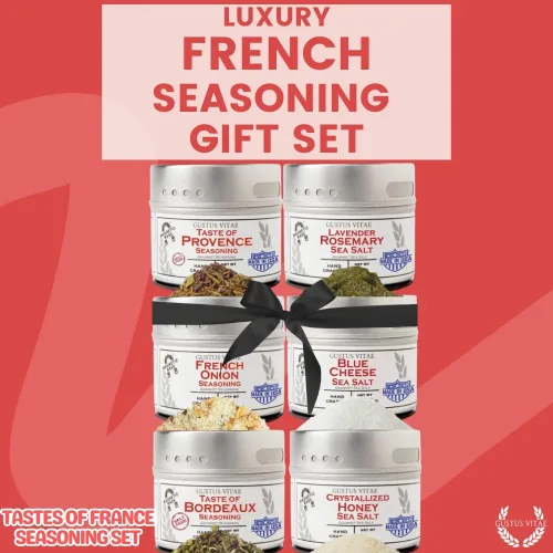 Miniatura 8 de Set de regalo de condimentos franceses – Tastes of France – Mezcla de especias artesanales – Paquete de seis – Sin OMG, todo natural, lote pequeño