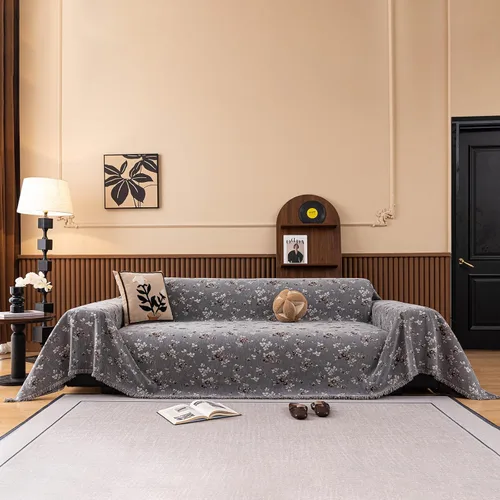Miniatura 22 de ROOMLIFE Manta Funda Azteca Bohemia para Sofá, Decoración del Hogar Estilo Granja, Fundas de Sofá para Loveseat, Sofás de 2/3 Cojines, Apta