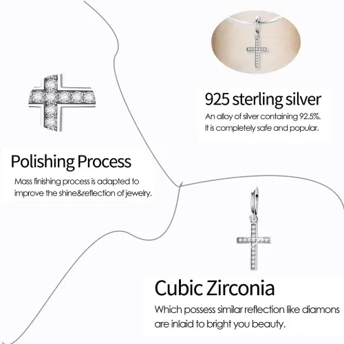 Miniatura 2 de Abalorios de plata de ley 925 para pulseras Pandora, regalos de joyería para mujer y niña.