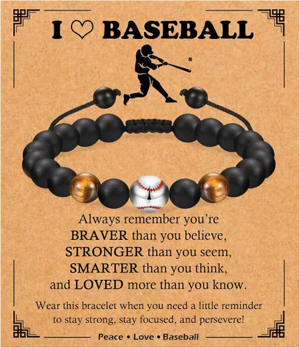 EPIRORA Regalos para adolescentes, pulseras de fútbol, baloncesto, béisbol, fútbol americano, regalos de cumpleaños para hijo, nieto, hermano,