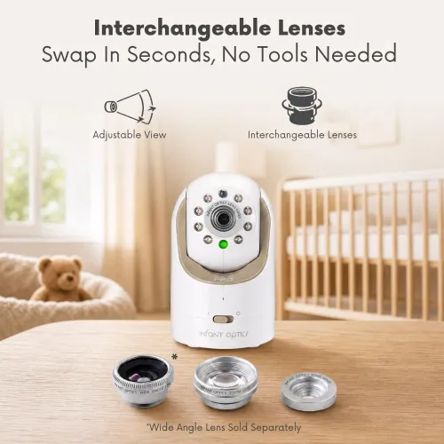 Miniatura 4 de Infant Optics DXR-8 PRO - Cámara complementaria (no compatible con DXR-8), color blanco