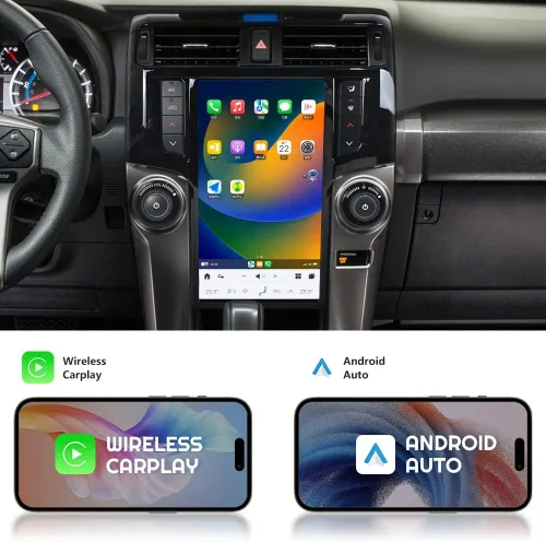 Miniatura 3 de aoonav 13.6 pulgadas Android 13 Car Stereo Radio Actualización para Toyota 4Runner 2009-2018 Reproductor de video multimedia navegación GPS 1080P